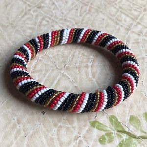 African hand beaded bracelet